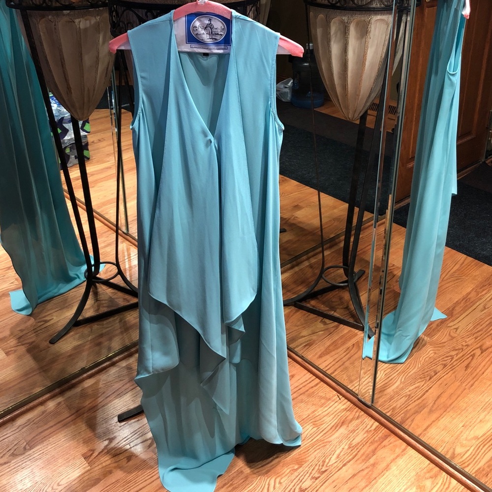 Turquoise blouse/dress